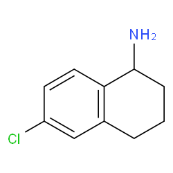 6-chloro-1,2,3,4-tetrahydronaphthalen-1-amine Structure