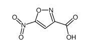 5-nitro-1,2-oxazole-3-carboxylic acid结构式