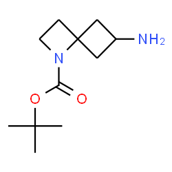 tert-butyl 6-amino-1-azaspiro[3.3]heptane-1-carboxylate结构式