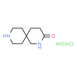 2,9-Diazaspiro[5.5]undecan-3-one dihydrochloride Structure