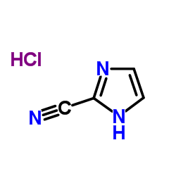 1H-Imidazole-2-carbonitrile hydrochloride (1:1) Structure