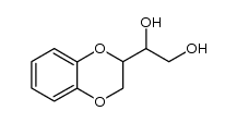 (2,3-dihydro-benzo[1,4]dioxin-2-yl)-ethane-1,2-diol结构式