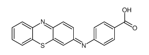 3-(4'-Carboxyphenyl)imino-3H-phenothiazine Structure