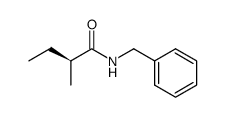 (2S)-2-methyl-N-(phenylmethyl)-butanamide结构式