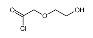 2-(2-hydroxyethoxy)acetyl chloride Structure