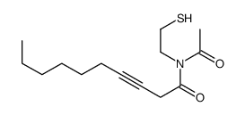 3-decynoyl-N-acetylcysteamine结构式