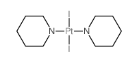 Platinum,diiodobis(pyridine)-, (SP-4-1)- Structure