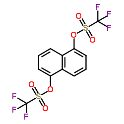 1,5-萘二(三氟甲基磺酸盐)结构式
