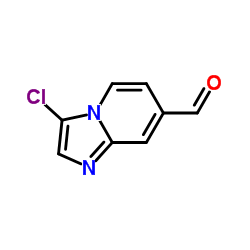 3-Chloroimidazo[1,2-a]pyridine-7-carbaldehyde Structure