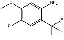 4-chloro-5-methoxy-2-(trifluoromethyl)aniline Structure