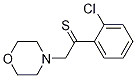 Ethanethione, 2-(2-chlorophenyl)-1-(4-Morpholinyl)-结构式