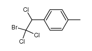 1-(2-bromo-1,2,2-trichloroethyl)-4-methylbenzene Structure