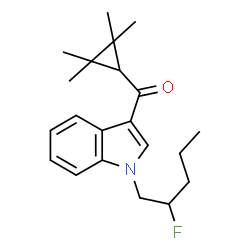 XLR11 N-(2-fluoropentyl) isomer结构式