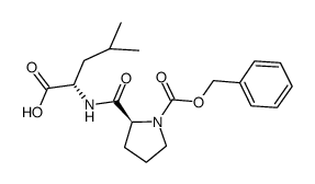 Z-Pro-Leu-OH Structure