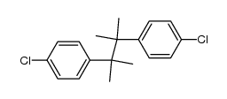 2,3-Bis(4-chlorphenyl)-2,3-dimethylbutan Structure
