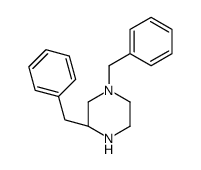 (R)-1,3-二苄基哌嗪结构式