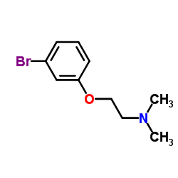 2-(3-Bromophenoxy)-N,N-dimethylethanamine结构式