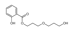 3-(3-hydroxypropoxy)propyl 2-hydroxybenzoate结构式