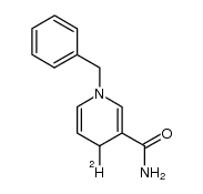 [4-(2)H]-1-benzyl-1,4-dihydronicotinamide结构式