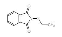 2-ethylsulfanylisoindole-1,3-dione结构式