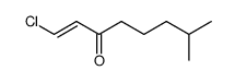 1t-chloro-7-methyl-oct-1-en-3-one Structure