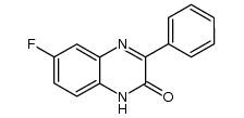 6-fluoro-3-phenylquinoxalin-2(1H)-one结构式