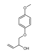 1-(4-methoxyphenoxy)but-3-en-2-ol结构式