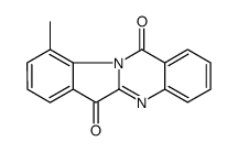 10-methylindolo[2,1-b]quinazoline-6,12-dione结构式