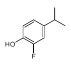 Phenol, 2-fluoro-4-(1-methylethyl)- (9CI) structure
