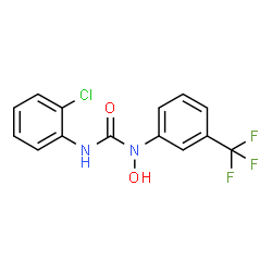 3-(2-CHLOROPHENYL)-1-HYDROXY-1-(3-(TRIFLUOROMETHYL)PHENYL)UREA picture