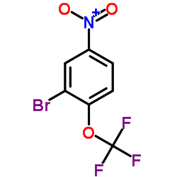 2-Bromo-4-nitro-1-(trifluoromethoxy)benzene Structure