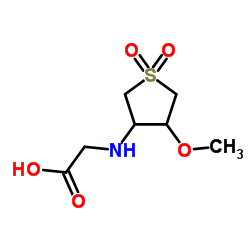 (4-METHOXY-1,1-DIOXO-TETRAHYDRO-1LAMBDA6-THIOPHEN-3-YLAMINO)-ACETIC ACID picture