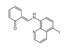 6-[[(5-iodoquinolin-8-yl)amino]methylidene]cyclohexa-2,4-dien-1-one Structure