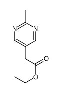 Ethyl (2-methyl-5-pyrimidinyl)acetate结构式