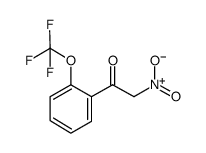 2-nitro-1-(2-trifluoromethoxyphenyl)ethanone Structure