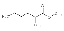 methyl 2-methylhexanoate结构式