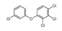 1,2,3-trichloro-4-(3-chlorophenoxy)benzene结构式