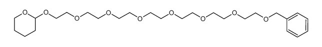 Benzyl-PEG7-THP结构式