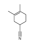 3,4-dimethylcyclohex-3-ene-1-carbonitrile Structure