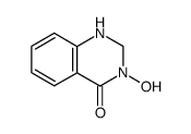 3-hydroxy-2,3-dihydro-1H-quinazolin-4-one Structure