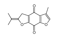 Dihydrocyperaquinone结构式