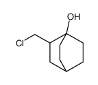 Bicyclo[2.2.2]octan-1-ol, 2-(chloromethyl)- (9CI) structure