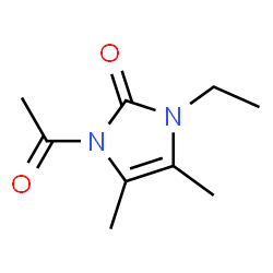 2H-Imidazol-2-one,1-acetyl-3-ethyl-1,3-dihydro-4,5-dimethyl- Structure