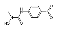 1-hydroxy-1-methyl-3-(4-nitrophenyl)urea结构式