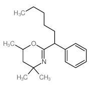 4H-1,3-Oxazine,5,6-dihydro-4,4,6-trimethyl-2-(1-phenylhexyl)- picture