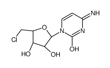 5'-CHLORO-5'-DEOXYCYTIDINE structure