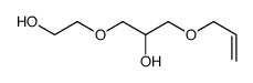 1-(2-hydroxyethoxy)-3-prop-2-enoxypropan-2-ol Structure