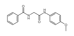 N-(2-((4-methoxyphenyl)amino)-2-oxoethyl)benzamide Structure