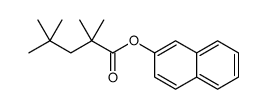 naphthalen-2-yl 2,2,4,4-tetramethylpentanoate Structure