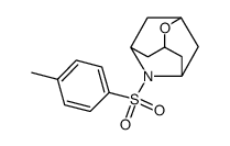 (1r,3r,5r,7r)-6-甲苯磺酰基-2-氧杂-6-氮杂金刚烷结构式